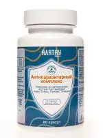 Комплекс "Антипаразитарный", 400 мг, 60 капсул Комплекс "Антипаразитарный", 400 мг, 60 капсул
