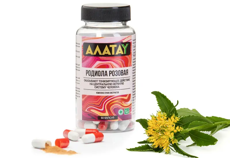 Капсулы Родиола Розовая Капсулы Родиола Розовая