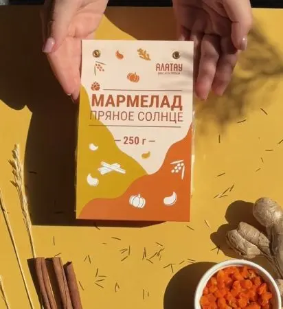 Мармелад ягодный Пряное Солнце облепиховый с пряностями, 250 гр Мармелад ягодный Пряное Солнце облепиховый с пряностями, 250 гр