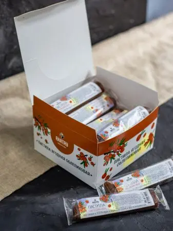 Пастила без сахара ягодная облепиховая 900 гр Пастила без сахара ягодная облепиховая 900 гр