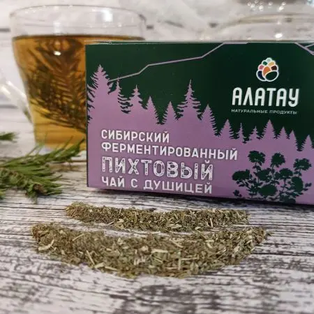 Чай пихтовый с душицей Чай пихтовый с душицей