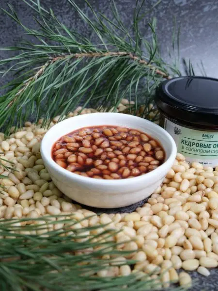 Кедровый орех в Сосновом сиропе, 100 мл Кедровый орех в Сосновом сиропе, 100 мл