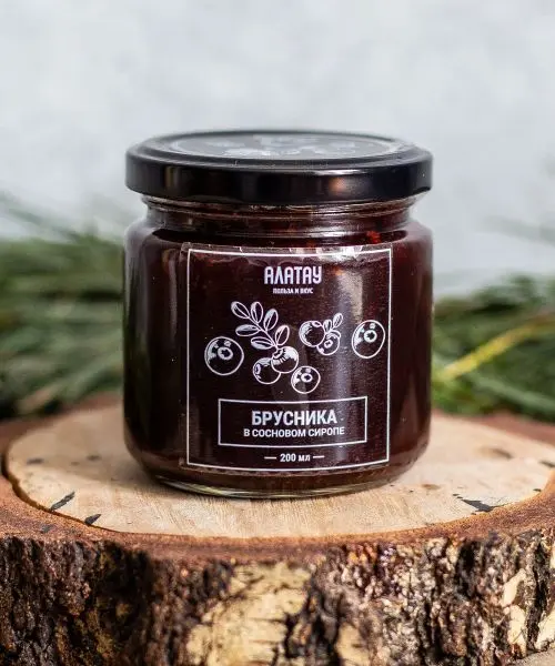Брусника в сосновом сиропе, 200 мл Брусника в сосновом сиропе, 200 мл