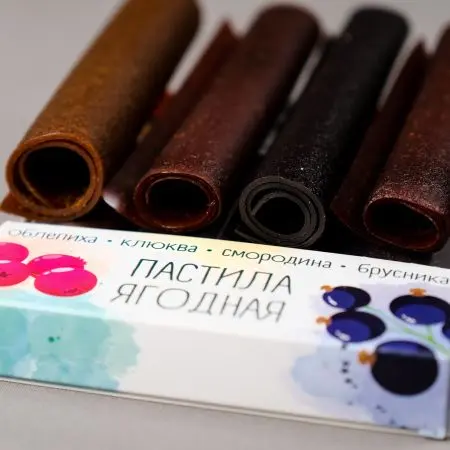 Пастила ягодная ассорти (без сахара) 180 гр Пастила ягодная ассорти (без сахара) 180 гр