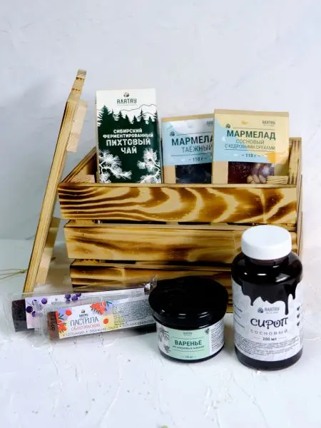 Подарочный набор 7 в 1 в деревянном ящике Подарочный набор 7 в 1 в деревянном ящике