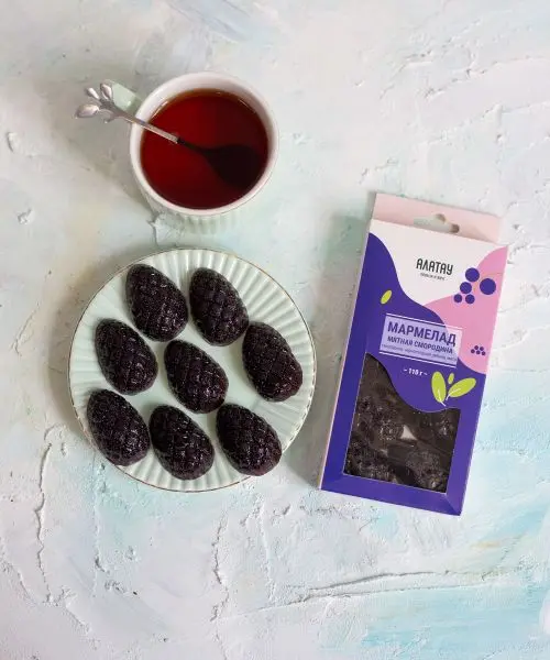 Мармелад ягодный Мятная смородина, 110 г Мармелад ягодный Мятная смородина, 110 г