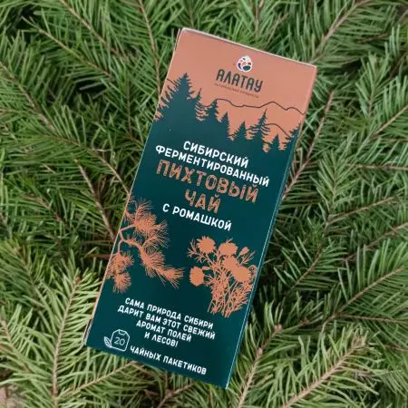 Чай пихтовый с ромашкой Чай пихтовый с ромашкой