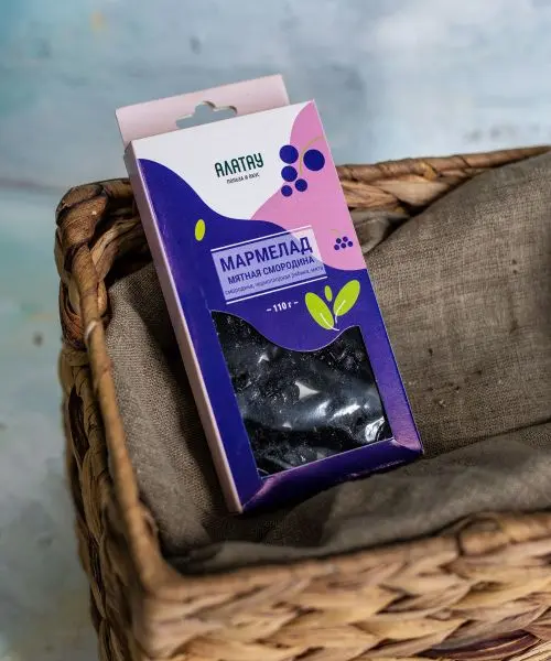 Мармелад ягодный Мятная смородина, 110 г Мармелад ягодный Мятная смородина, 110 г