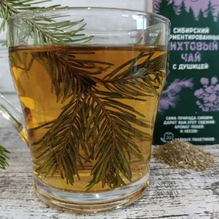 Чай пихтовый с душицей Чай пихтовый с душицей