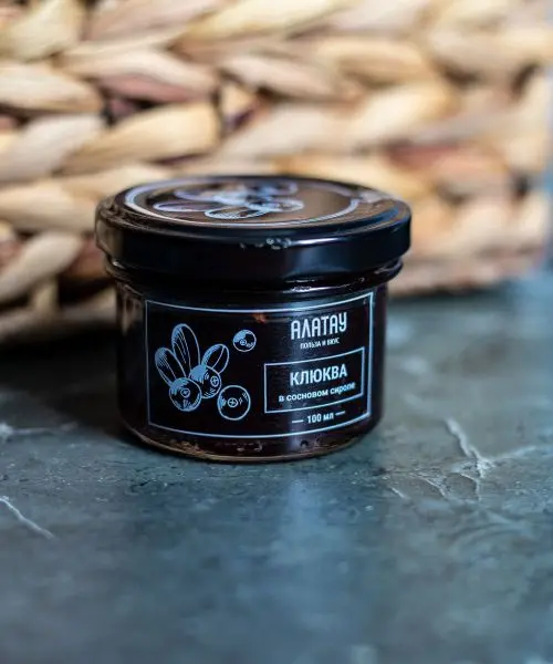 Клюква в сосновом сиропе, 100 мл Клюква в сосновом сиропе, 100 мл