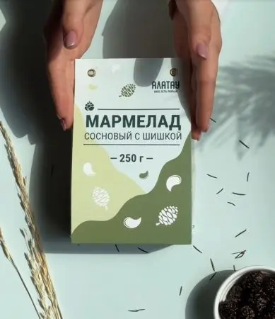 Мармелад с сосновой шишкой, 250 гр Мармелад с сосновой шишкой, 250 гр