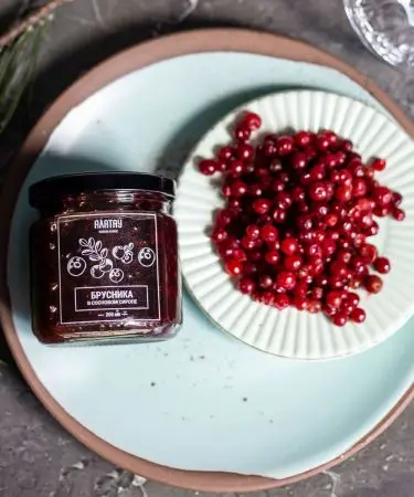 Брусника в сосновом сиропе, 200 мл Брусника в сосновом сиропе, 200 мл