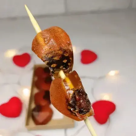 Мармелад "Сердце" с сосновой шишкой в крафтовой коробке, 110г Мармелад "Сердце" с сосновой шишкой в крафтовой коробке, 110г