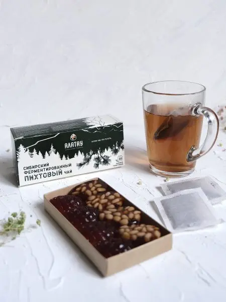 Подарочный набор «Сосновый №3» 4 в 1 (чай и мармелад) Подарочный набор «Сосновый №3» 4 в 1 (чай и мармелад)