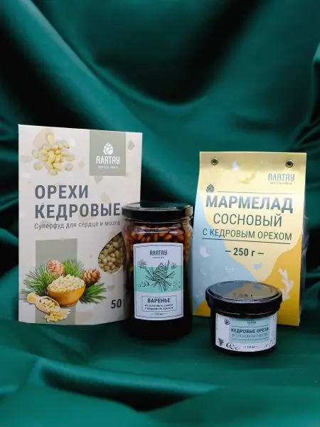 Подарочный набор «Кедровый» 4 в 1 Подарочный набор «Кедровый» 4 в 1