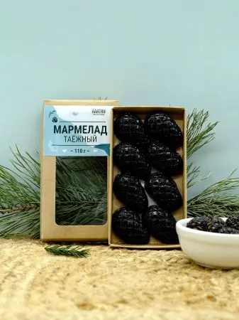 Мармелад сосновый Таежный, 110 гр Мармелад сосновый Таежный, 110 гр