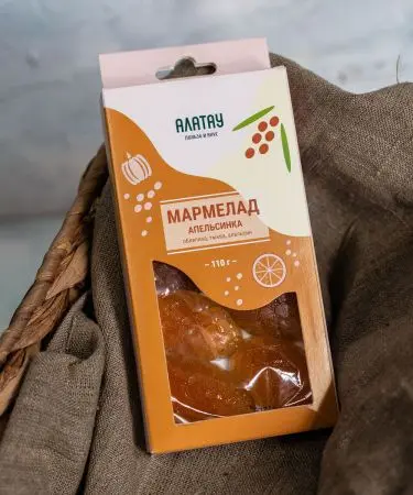 Мармелад фруктовый Апельсиновый, 110 гр Мармелад фруктовый Апельсиновый, 110 гр