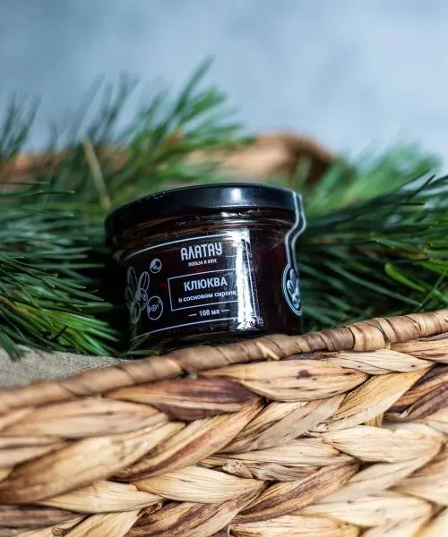 Клюква в сосновом сиропе, 100 мл Клюква в сосновом сиропе, 100 мл