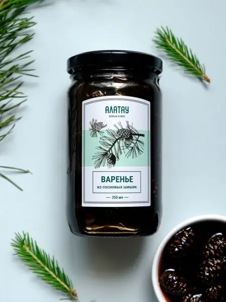 Варенье из сосновой шишки, 350 мл Варенье из сосновой шишки, 350 мл