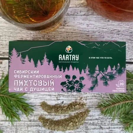 Чай пихтовый с душицей Чай пихтовый с душицей
