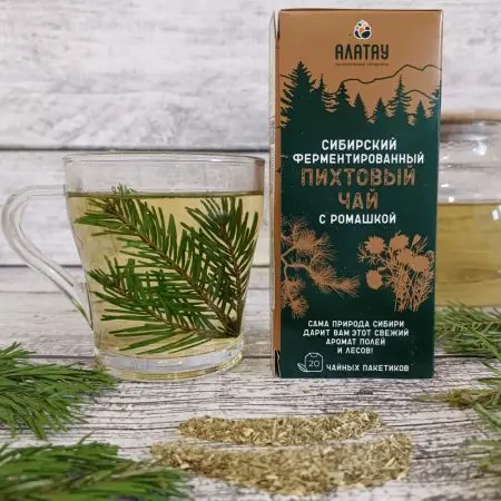 Чай пихтовый с ромашкой Чай пихтовый с ромашкой
