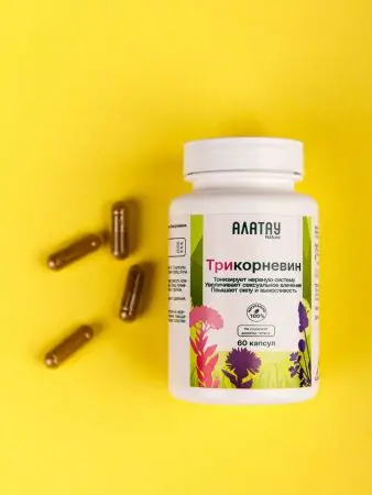 Комплекс "Трикорневин", 60 капсул Комплекс "Трикорневин", 60 капсул