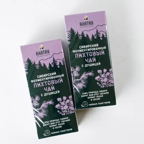 Чай пихтовый с душицей Чай пихтовый с душицей